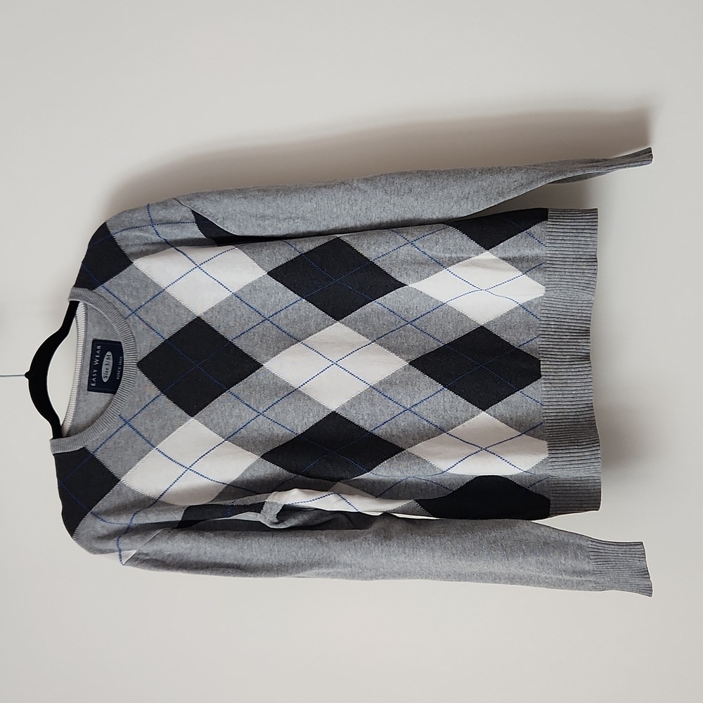 Argyle Crewneck Sweater